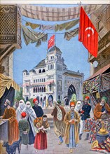 Illustration showing the Turkish
