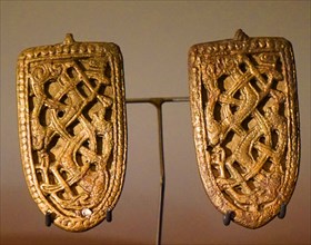 Icelandic Women's brooches, ornamented similarly to that from Viking Age Scandinavia