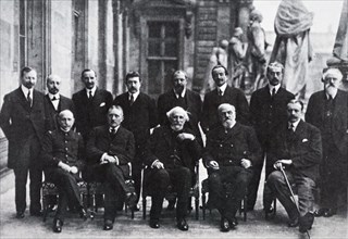 Photograph of the New French Ministry of 1915