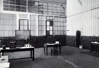Photograph of the office of Pierre Curie