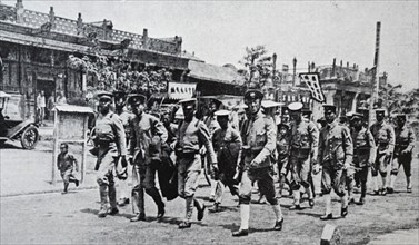 Photograph taken during the 'May Fourth Movement' period