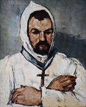 Portrait of Uncle Dominique as a Monk by Paul Cézanne