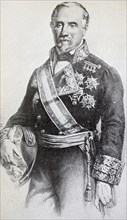 Portrait of Don Leopoldo O'Donnell y Jorris, 1st Duke of Tetuán, 1st Count of Lucena, 1st Viscount of Aliaga, Grandee of Spain