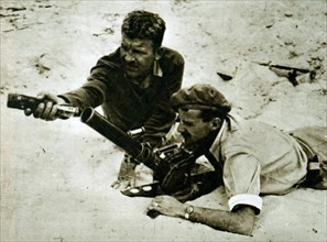 Photograph taken during the Israeli War of Independence
