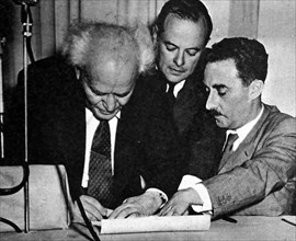 Photograph of David Ben-Gurion