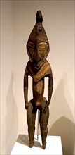Anthropomorphic figure made from wood