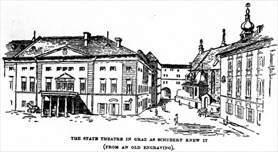 State Theatre in Graz, Austria, as Schubert knew it