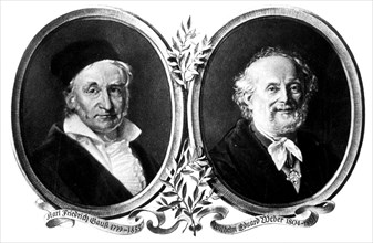 Portraits of Carl Friedrich Gauss