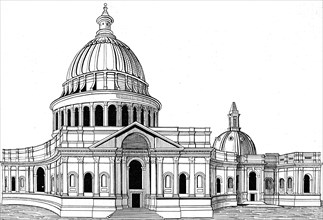 Original model for St Paul's Cathedral designed by Sir Christopher Wren