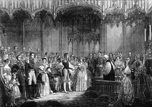 The marriage of Queen Victoria