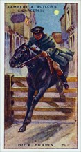 Lambert & Butler, Pirates & Highwaymen, cigarette card showing: Richard 'Dick' Turpin