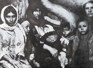 Jewish emigrants leaving the Russian Caucasus region to go to Palestine 1921