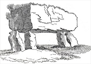 The Plas Newydd Burial Chamber of the Neolithic period in Cromlech, Wales