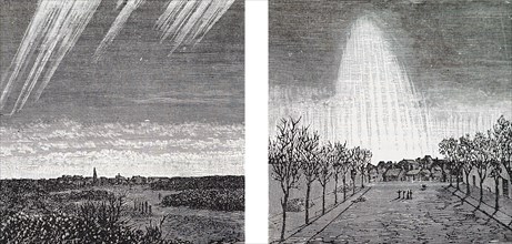 The Aurora Borealis observed from Orléans