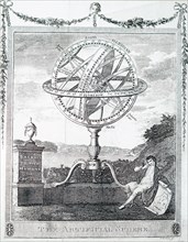 An armillary sphere