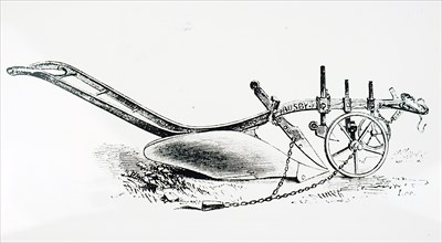 The Busby two-horse plough
