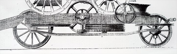Details of the modification of Egerton's steam ploughing apparatus to Fowler's arrangement