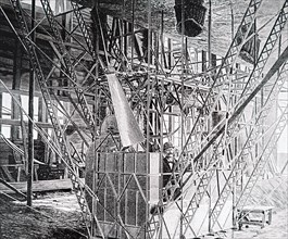 David Schwarz's aluminium airship, the first metal airship