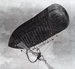Constantin Danilewsky's steerable balloon