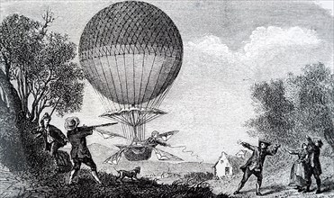 Jean-Pierre Blanchard's balloon