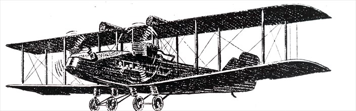 A Biplane used by Imperial Airways
