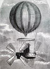 The 'Comte d'Artois', Alban and Vallet's attempt to produce a steerable balloon