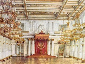 The Imperial Russian Throne room