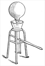 A typical 19th century air pump