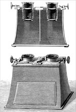 Hermann von Helmholtz's binocular stereoscope