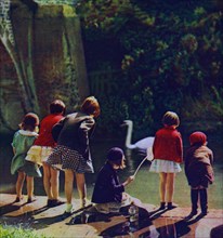 Example of early colour photography from the 1930s