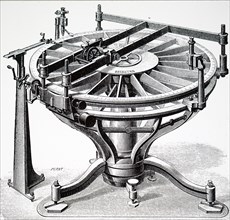 A dividing engine for making scales on astronomical instruments