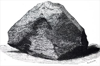 The Caille Meteorite which weighed635 kg