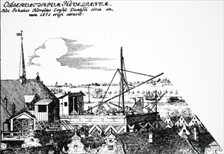 Johannes Hevelius's observatory at Gansk