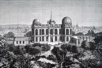 The exterior of the Paris Observatory