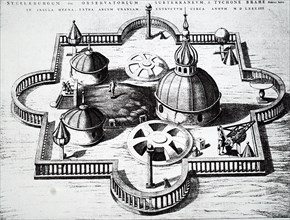 Tycho Brahe's Observatory in Uraniborg, a school in Sweden