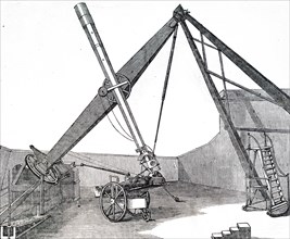 A refractor with a focal length of120 inches being used by Henry Lawson