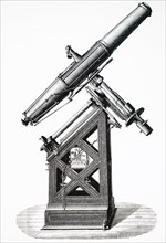 Refractor on a 'German' equatorial mounting