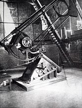 Photograph of the Crossley telescope, a 36-inch