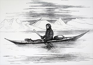 A Greenlander in his Kayak