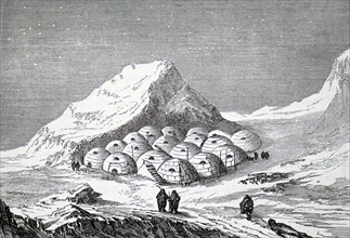An Eskimo village