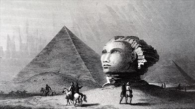The Pyramids of Giza and the Sphinx, also known as the Giza Pyramid Complex