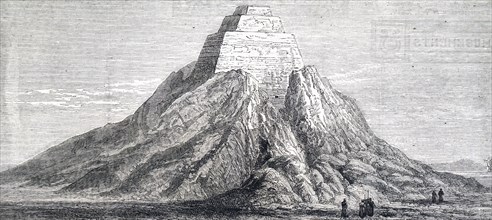 The Pyramid of Meydoon opened by Sir Gaston Camille Charles Maspero