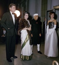 President John Kennedy with Jawaharlal Nehru