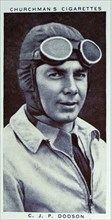 Churchman Kings of Speed Series cigarette card depicting Charlie Dodson