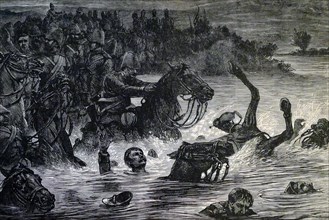 The river disaster of the 10th Hussars during the Second Anglo-Afghan War