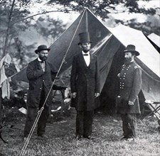 Left to Right: Photograph of Allan Pinkerton