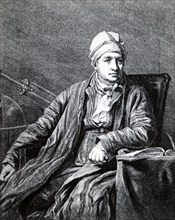 Engraved portrait of John Robison