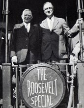 Photograph of President Roosevelt with John Nance Garner
