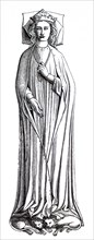 The effigy of Eleanor of Castile