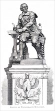 A statue of Théophraste Renaudot